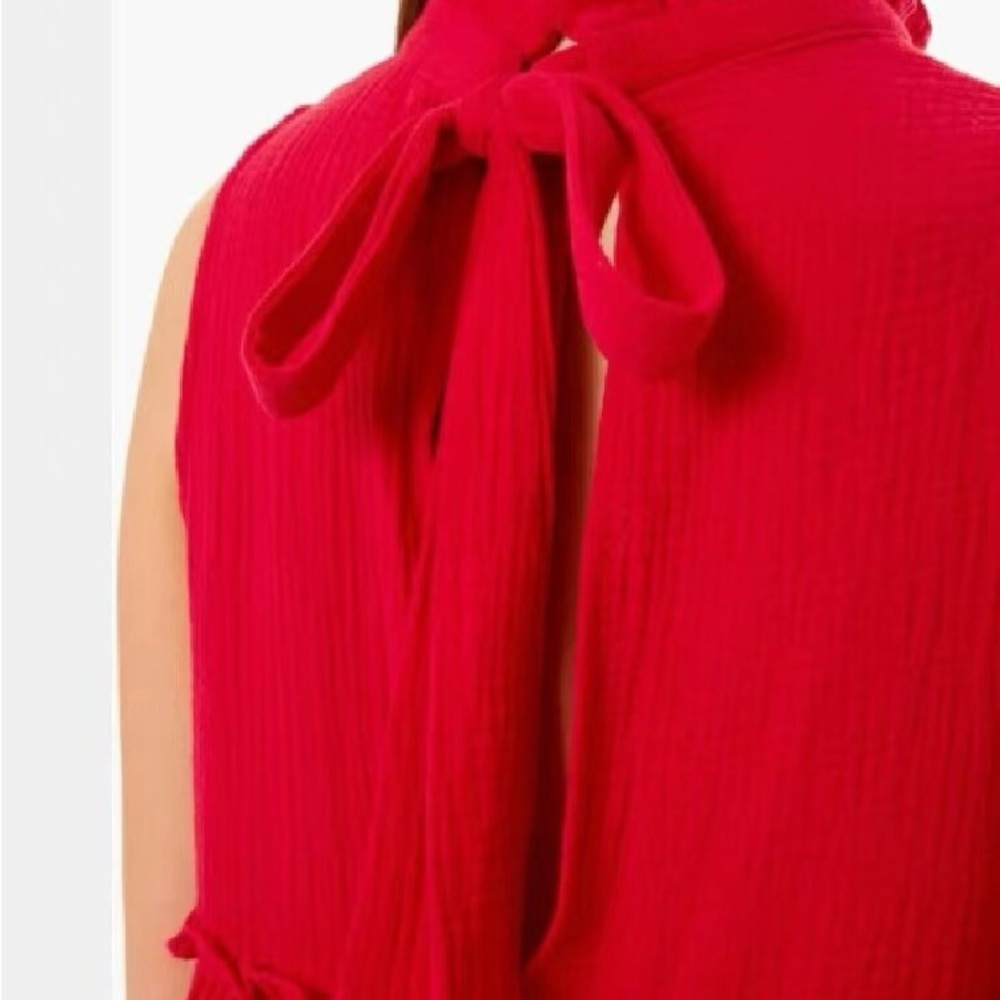 Pomander Place Vibrant Red Mini Dress - Picture 6 of 6